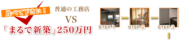 比べて下さい!